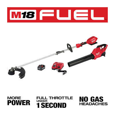 Milwaukee 3000-21 M18 FUEL 18V Cordless Trimmer/Blower 2 Tool Combo Kit