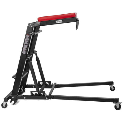 Collapsible Top Creeper Workstation | Adjustable Height, 400 LBS Capacity with Padded Deck & Casters