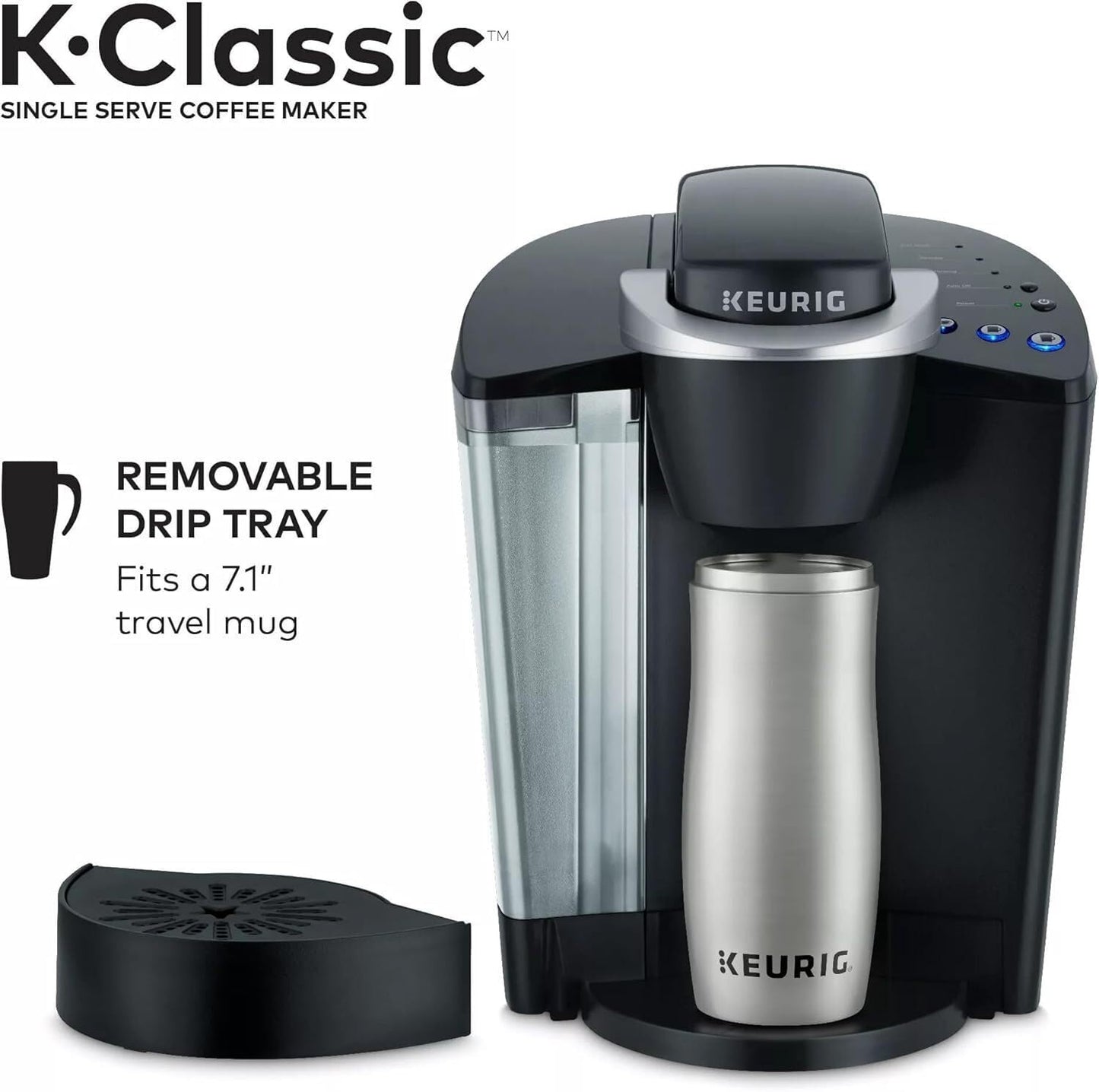 Keurig K-Classic Single Serve K-Cup Pod Coffee Maker