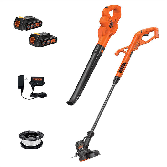 20V MAX Cordless Trimmer & Edger + Sweeper Combo