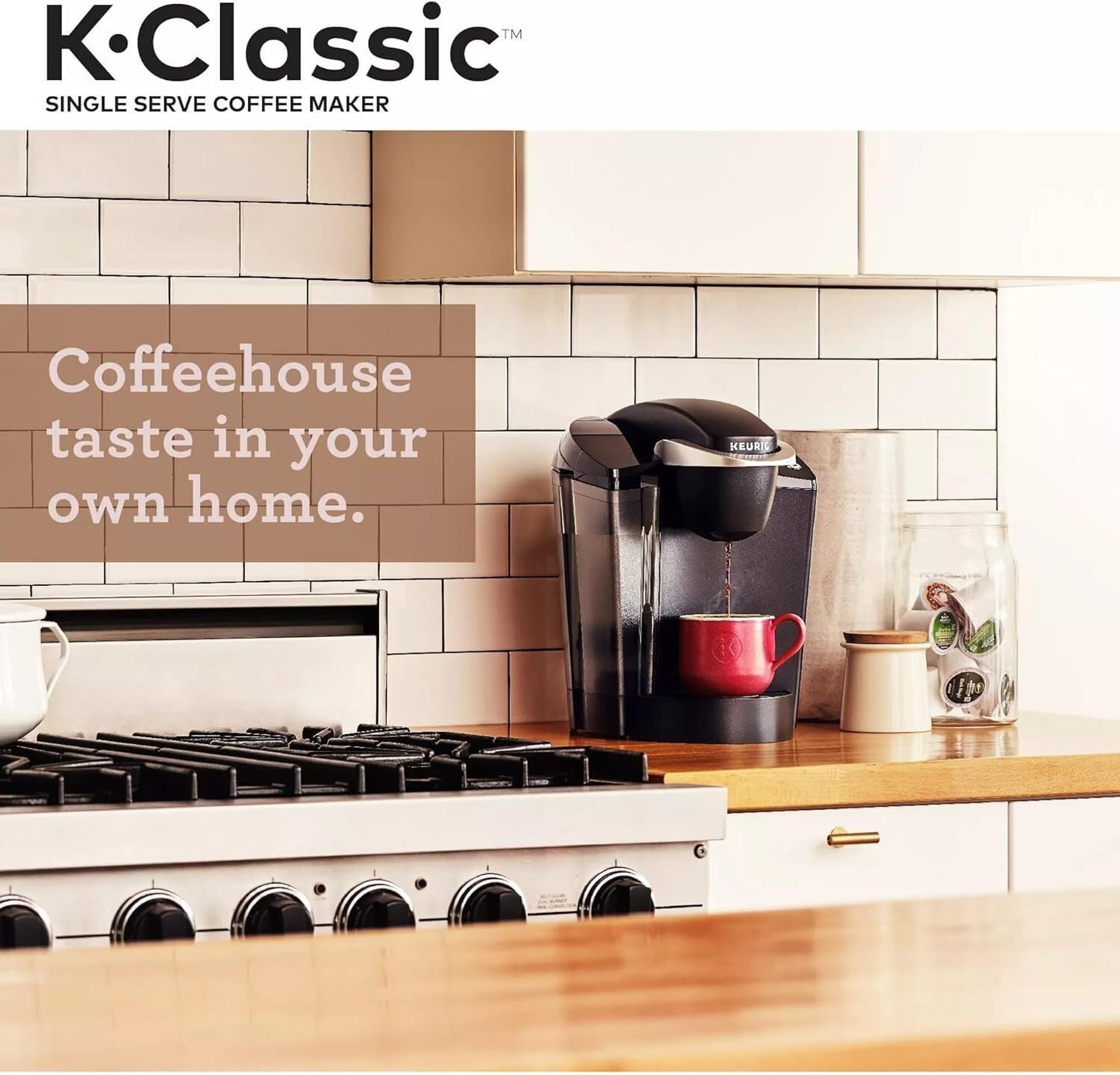 Keurig K-Classic Single Serve K-Cup Pod Coffee Maker