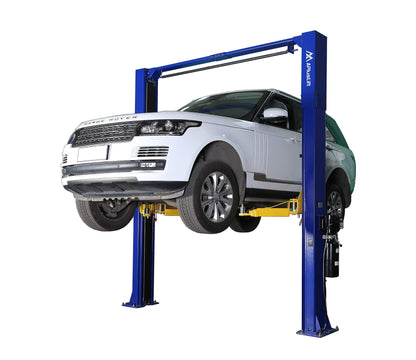 10,000LB Two Post Overhead Clear Floor Car Lift HW-10KOH-A | Industry-Leading 3-Year Warranty