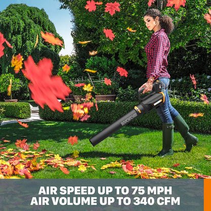 Cordless String Trimmer 20V  & Edger + Leaf Blower | Battery & Charger Included