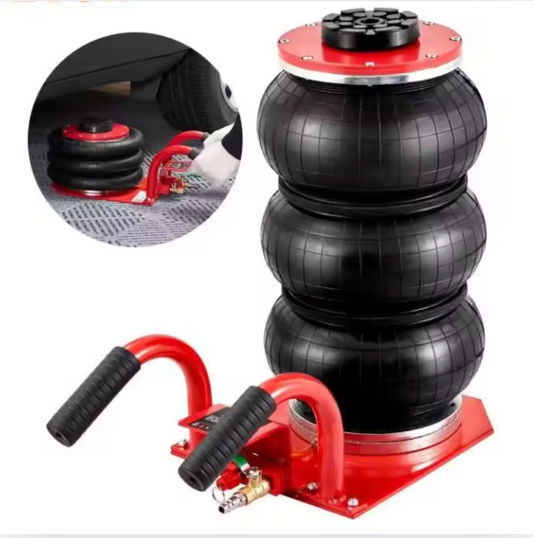 3-Ton Triple Bag Air Jack – Heavy-Duty, Quick-Lifting Pneumatic Jack for Car Repair. 6600 lbs